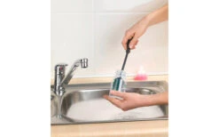 Wenko Silicone Dish Brush 25 Cm Gray -Fritz Berger 496110 3513580