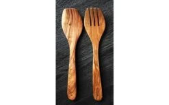 Metaltex Salad Servers Wood