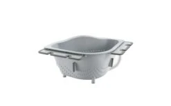 Metaltex Drain On Waste Strainer Gray