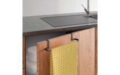 Metaltex Galileo Lava Towel Rack Matt Black