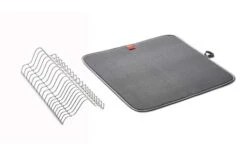 Metaltex Dry-Tex 2-in-1 Drainer With Microfiber Mat Black 10 Metaltex Dry-Tex 2-in-1 Drainer With Microfiber Mat Black -Fritz Berger 497336 3367484 1