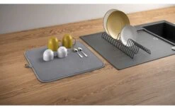 Metaltex Dry-Tex 2-in-1 Drainer With Microfiber Mat Silver 15 Metaltex Dry-Tex 2-in-1 Drainer With Microfiber Mat Silver -Fritz Berger 497414 3367262