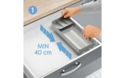 Metaltex Cutlery Collector Uni-Fit Gray -Fritz Berger 497438 3346473