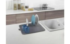 Metaltex Dry-Tex 2-in-1 Drainer With Microfiber Mat Silver 13 Metaltex Dry-Tex 2-in-1 Drainer With Microfiber Mat Silver -Fritz Berger 497558 3367502