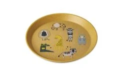 Koziol Small Plate Connect Plate Africa Organic Yellow 205 Mm -Fritz Berger 498047 3430503 1