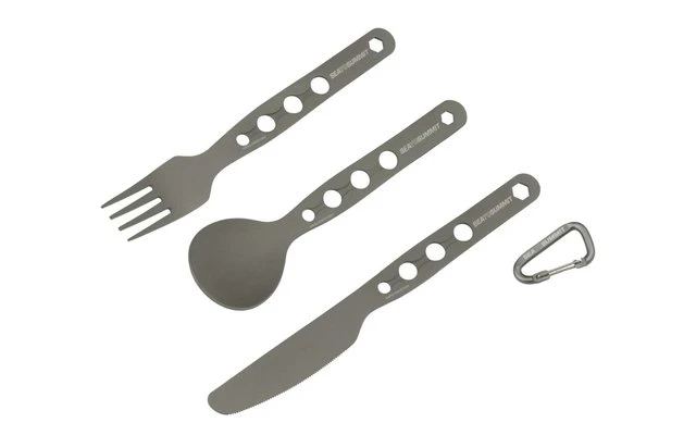 Sea To Summit Alphaset 3pc Cutlery Set 3 Pieces 3 Sea To Summit Alphaset 3pc Cutlery Set 3 Pieces
