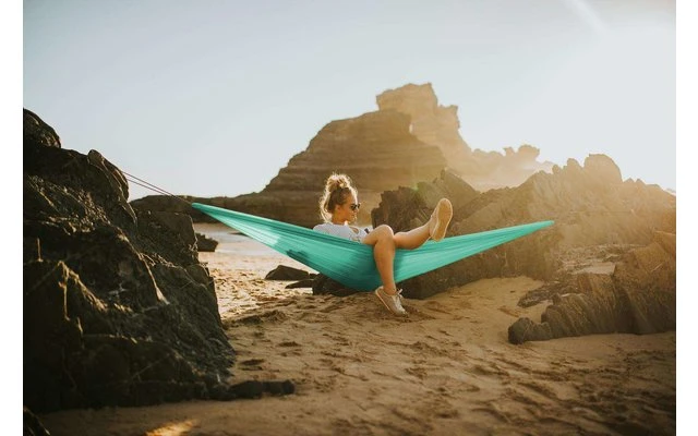 Amazonas Portable Hammock Travel Set Green 4 Amazonas Portable Hammock Travel Set Green - Image 2