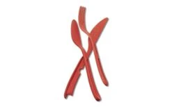 Koziol Klikk Cutlery Set-3-piece Nature Coral -Fritz Berger 502499 3431154