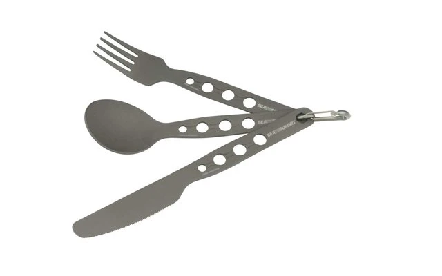 Sea To Summit Alphaset 3pc Cutlery Set 3 Pieces 4 Sea To Summit Alphaset 3pc Cutlery Set 3 Pieces - Image 2