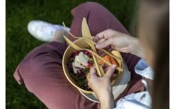 Koziol Klikk Cutlery Set-3-piece Nature Desert Sand -Fritz Berger 504278 3431202 1