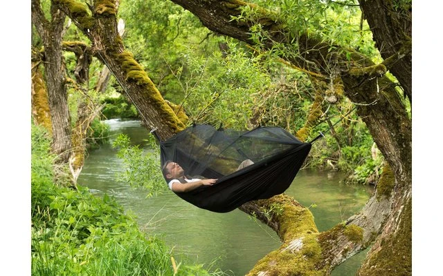 Amazonas Hammock Mosquito Traveler Extreme Black 6 Amazonas Hammock Mosquito Traveler Extreme Black - Image 4