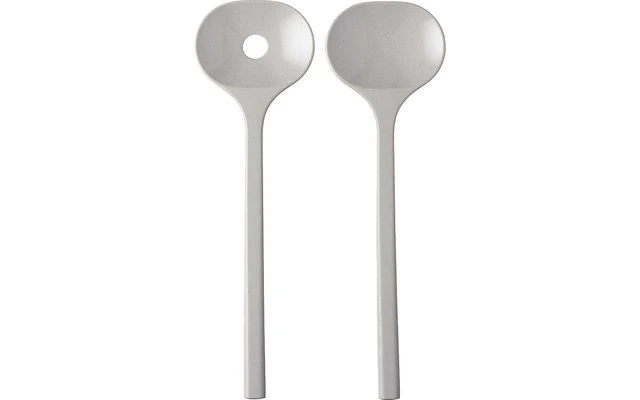 Mepal Bloom Salad Servers 2 Pieces Pebble White 3 Mepal Bloom Salad Servers 2 Pieces Pebble White