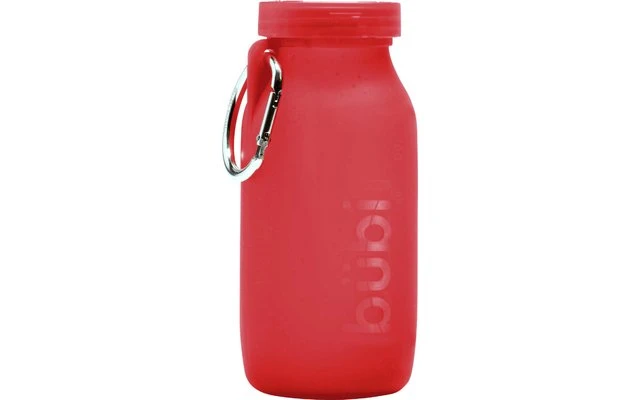 NTP Bübi Bottle Foldable Silicone Bottle Dark Red 414 Ml 9 NTP Bübi Bottle Foldable Silicone Bottle Dark Red 414 Ml - Image 7