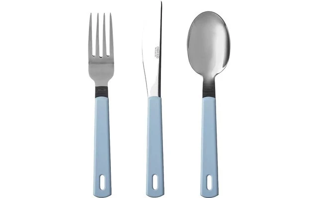Mepal Cutlery Set 3 Pcs Nordic Blue 3 Mepal Cutlery Set 3 Pcs Nordic Blue