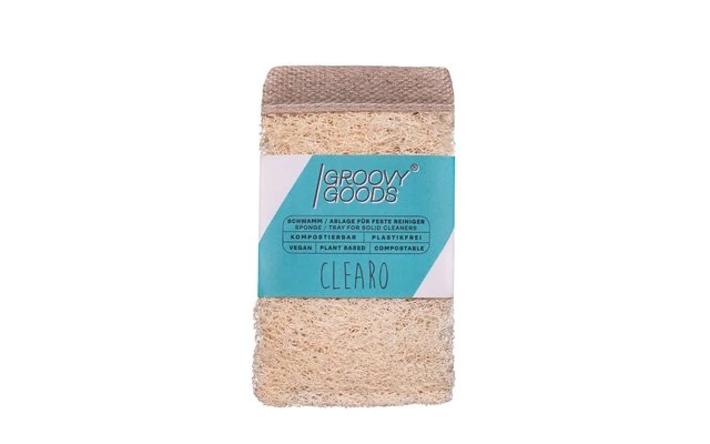 Groovy Goods Clearo Luffa 2in1: Sponge And Tray 4 Groovy Goods Clearo Luffa 2in1: Sponge And Tray - Image 2