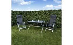 Brunner Skye Folding Four Leg Chair With Adjustable Back Anthracite