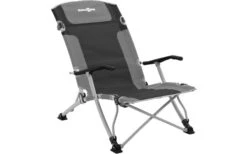Brunner Bula XL Beach Chair Black / Gray -Fritz Berger 526073 3591973