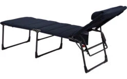 Crespo AP-363 XL Air Deluxe Sun Lounger Gray