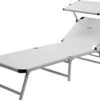 Brunner Marbella Sun Lounger With Adjustable Sunshade White 2 Brunner Marbella Sun Lounger With Adjustable Sunshade White -Fritz Berger 532347 3649282