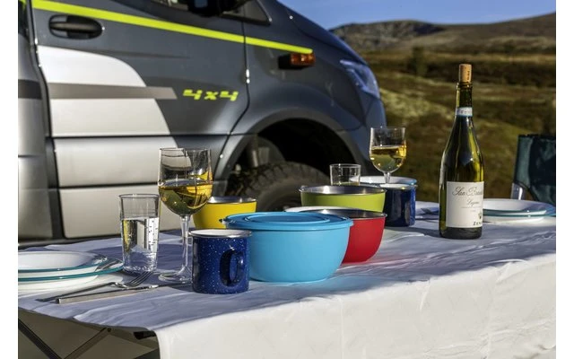 Origin Outdoors Enamel Cup 360 Ml Blue 4 Origin Outdoors Enamel Cup 360 Ml Blue - Image 2