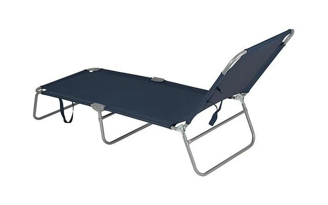 Bo-Camp Sun Lounger Adjustable Gray 3 Bo-Camp Sun Lounger Adjustable Gray