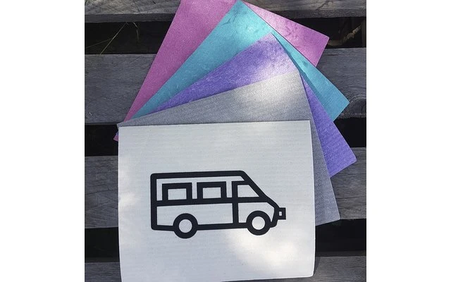 Pufz Swedish Tea Towel Caravan Cerise 5 Pufz Swedish Tea Towel Caravan Cerise - Image 3