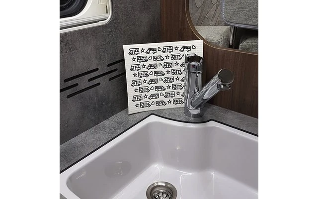 Pufz Swedish Tea Towel Camper Gray 7 Pufz Swedish Tea Towel Camper Gray - Image 5