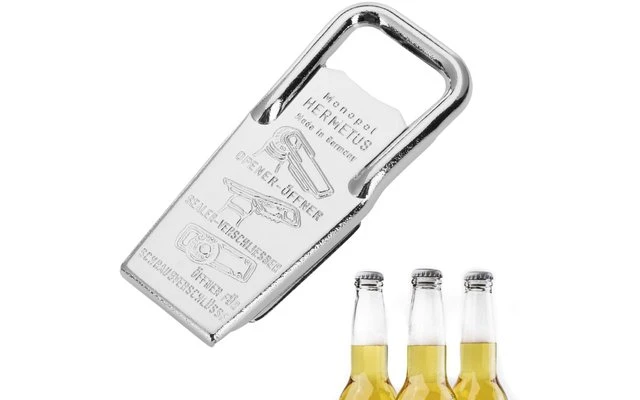 Westmark Bottle Opener And Capper Hermetus Silver / Red 3 Westmark Bottle Opener And Capper Hermetus Silver / Red