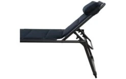 Travellife Barletta Relax Deck Chair Black -Fritz Berger 553033 3692320 2