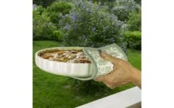 Prufz Potholder Caravan White / Gray 2 Pack 13 Prufz Potholder Caravan White / Gray 2 Pack -Fritz Berger 553960 3686174