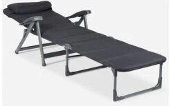 Crespo Lounger Air Deluxe Sun Lounger Black