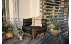 One Bar Element 1 L Backrest Cover Dark Grey