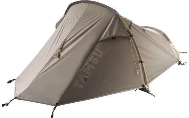 Tambu Natuna 2 Person Trekking Tunnel Tent Brown 4 Tambu Natuna 2 Person Trekking Tunnel Tent Brown - Image 2