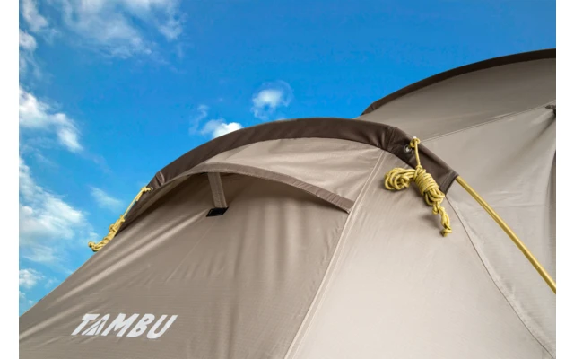 Tambu Natuna 2 Person Trekking Tunnel Tent Brown 7 Tambu Natuna 2 Person Trekking Tunnel Tent Brown - Image 5