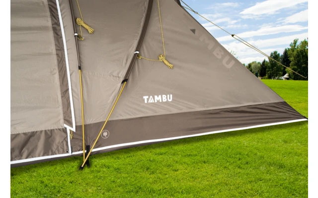 Tambu Agnikunda Comfort Vis à Vis 4 Person Trekking Tunnel Tent Brown 7 Tambu Agnikunda Comfort Vis à Vis 4 Person Trekking Tunnel Tent Brown - Image 5