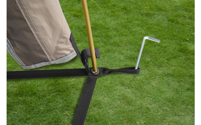 Tambu Natuna 2 Person Trekking Tunnel Tent Brown 8 Tambu Natuna 2 Person Trekking Tunnel Tent Brown - Image 6