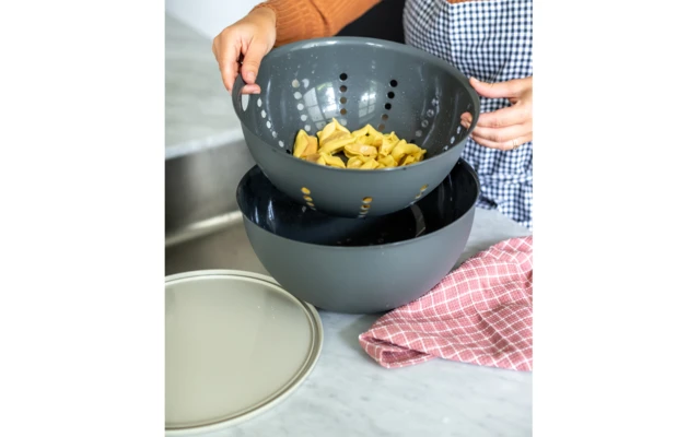 Koziol Strainer Palsby Drainer Nature Leaf Green 3 Koziol Strainer Palsby Drainer Nature Leaf Green