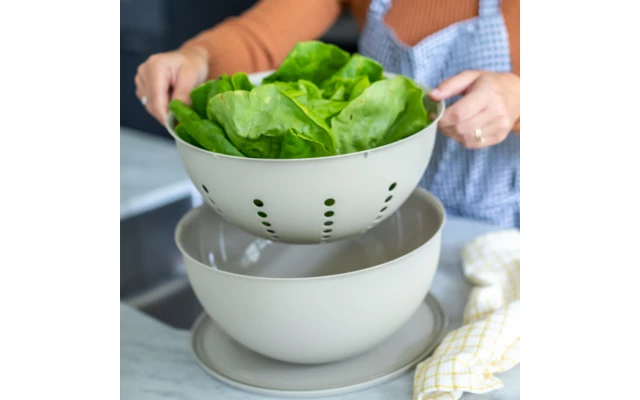 Koziol Strainer Palsby Drainer Nature Leaf Green 8 Koziol Strainer Palsby Drainer Nature Leaf Green - Image 6