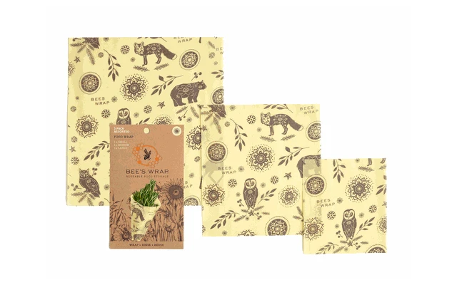 Bees Wrap Beeswax Cloth 3-pack Mixed Original 8 Bees Wrap Beeswax Cloth 3-pack Mixed Original - Image 6