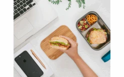 Black+Blum Black And Blum Sandwich Box Stainless Steel Small 900 Ml Olive -Fritz Berger 599035 4341407 1