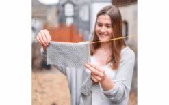 Chinchilla Washable Kitchen Roll Wood Cellulose And Cotton Gray 15 Chinchilla Washable Kitchen Roll Wood Cellulose And Cotton Gray -Fritz Berger 599779 4445383