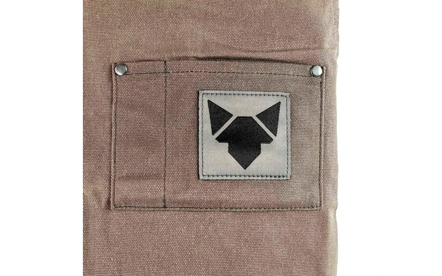 Fennek Barbecue Apron Waxed Gray 3 Fennek Barbecue Apron Waxed Gray