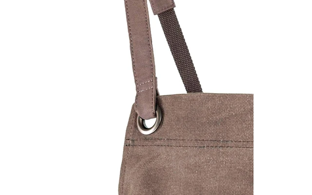 Fennek Barbecue Apron Waxed Gray 4 Fennek Barbecue Apron Waxed Gray - Image 2