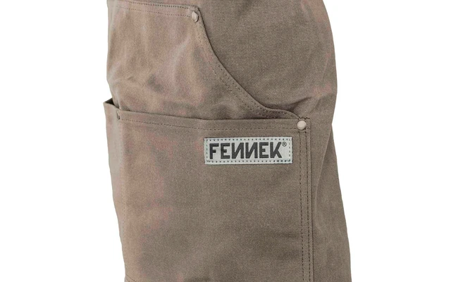 Fennek Barbecue Apron Waxed Gray 6 Fennek Barbecue Apron Waxed Gray - Image 4