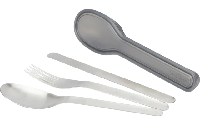 Black+Blum Black And Blum Cutlery Set Stainless Steel 3 Pieces 20 Cm Silver 5 Black+Blum Black And Blum Cutlery Set Stainless Steel 3 Pieces 20 Cm Silver - Image 3