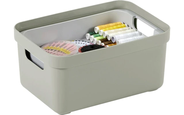 Sunware Sigma Home Storage Box 5 Liters Taupe 6 Sunware Sigma Home Storage Box 5 Liters Taupe - Image 4