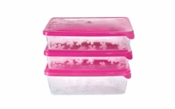 BranQ Rukkola Food Container 3 Pieces Rectangular 205 X 140 X 95 Mm