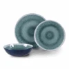 Kampa Aegean Melamine Tableware Set 12 Pieces