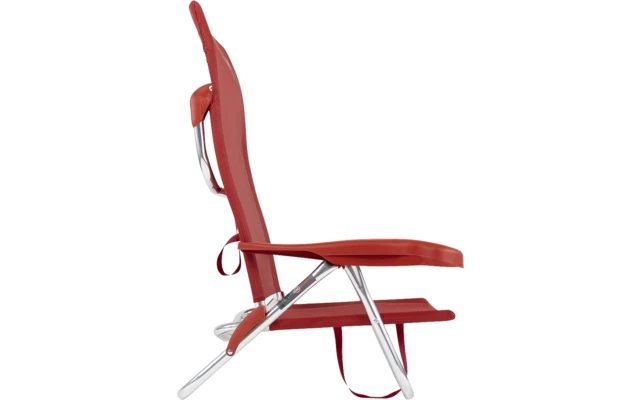 Crespo AL/221-M Beach Chair Beach Chair Red 4 Crespo AL/221-M Beach Chair Beach Chair Red - Image 2