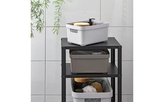 Sunware Sigma Home Storage Box 5 Liters Taupe 4 Sunware Sigma Home Storage Box 5 Liters Taupe - Image 2